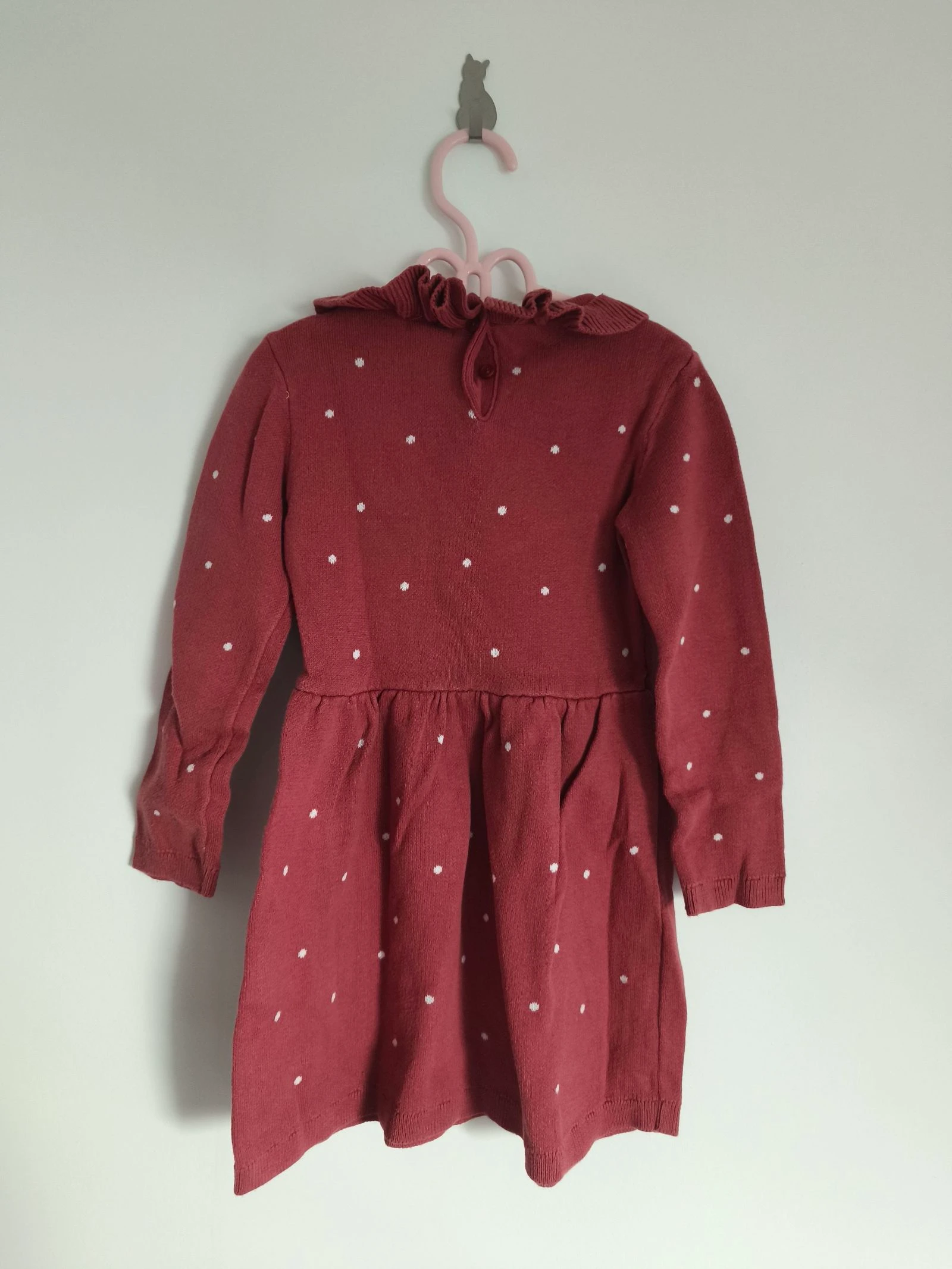 Long sleeve dress for girls (4 years old) – photo 3